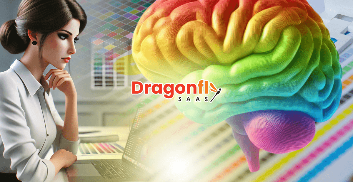 Dragonfly - how businesses use colour psychology